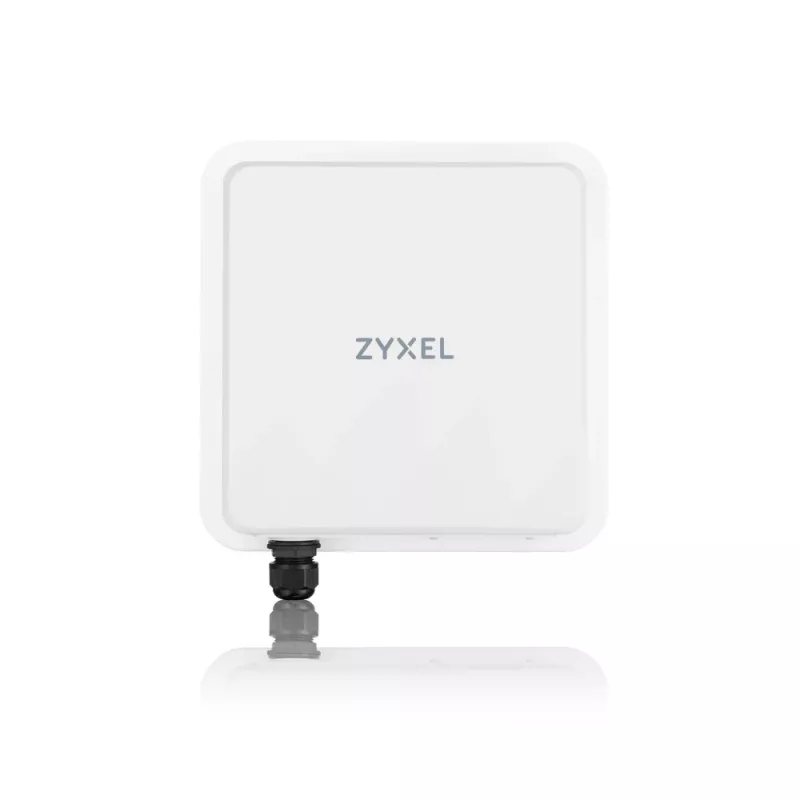 Zyxel Nebula FWA710 belaidis maršrutizatorius, Multi-Gigabit Ethernet, dviejų juostų (2,4 GHz / 5 GHz), 5G, baltas