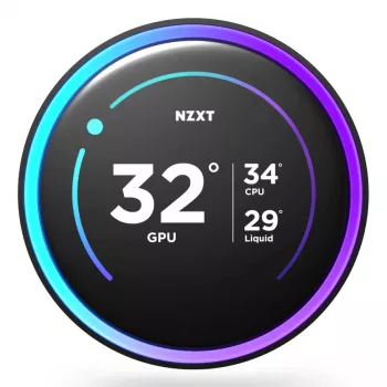 NZXT CPU aušintuvas Kraken Elite 280 RGB juodas