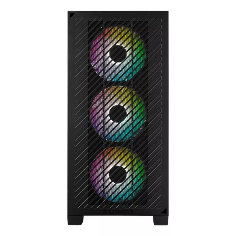 COOLER MASTER Mastercase Elite 301 Midi Tower Baltas