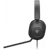 Ausinės MSI Maestro 300, laidinės, lankelio, žaidimams, USB Type-C / USB Type-A, juodos