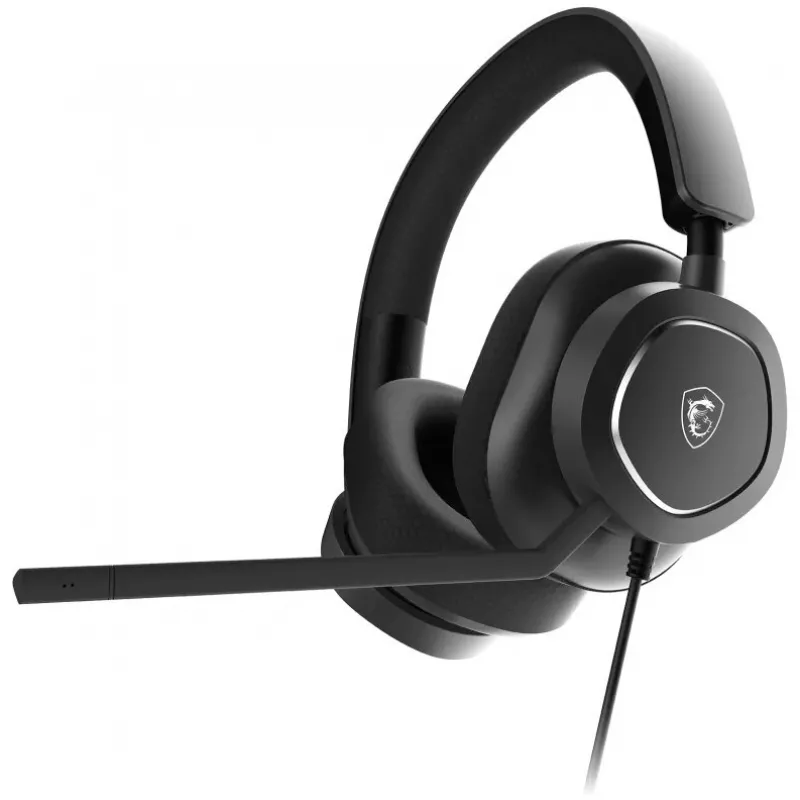 Ausinės MSI Maestro 300, laidinės, lankelio, žaidimams, USB Type-C / USB Type-A, juodos