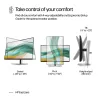 HP Series 5 Pro 23.8 colio FHD monitorius - 524pf, 60.5 cm (23.8 colio), 1920 x 1080 pikselių, Full HD, LCD, 5 ms, juodas, sidabrinis