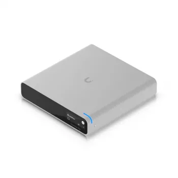 Tinklo valdiklis UBIQUITI CloudKey+ UCK-G2-SSD su 1 TB SSD, 3 GB RAM, OLED ekranu, PoE, Gigabit Ethernet