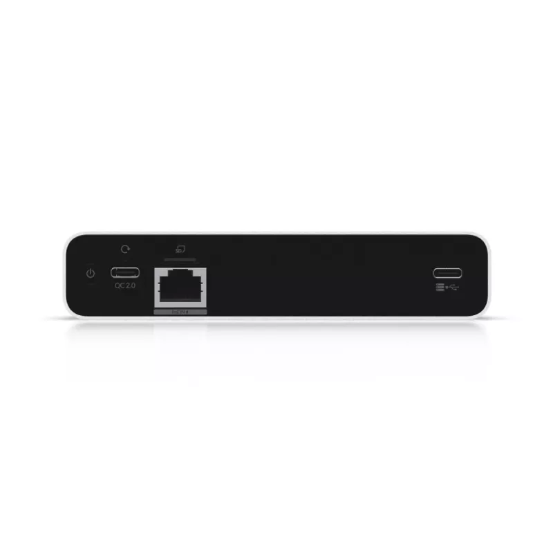 Tinklo valdiklis UBIQUITI CloudKey+ UCK-G2-SSD su 1 TB SSD, 3 GB RAM, OLED ekranu, PoE, Gigabit Ethernet