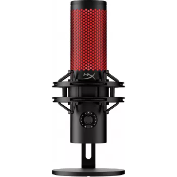 HyperX QuadCast 2 – USB mikrofonas (Juodas) – transliacijų mikrofonas