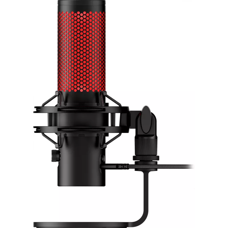HyperX QuadCast 2 – USB mikrofonas (Juodas) – transliacijų mikrofonas
