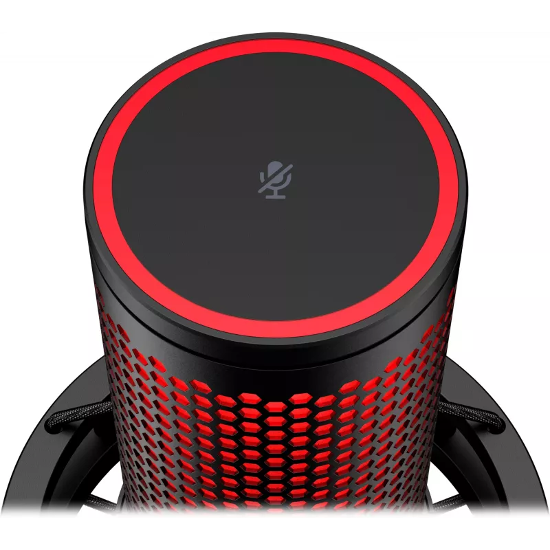 HyperX QuadCast 2 – USB mikrofonas (Juodas) – transliacijų mikrofonas