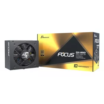 SEASONIC Focus GX maitinimo blokas 850 W 20+4 pin ATX ATX juodas