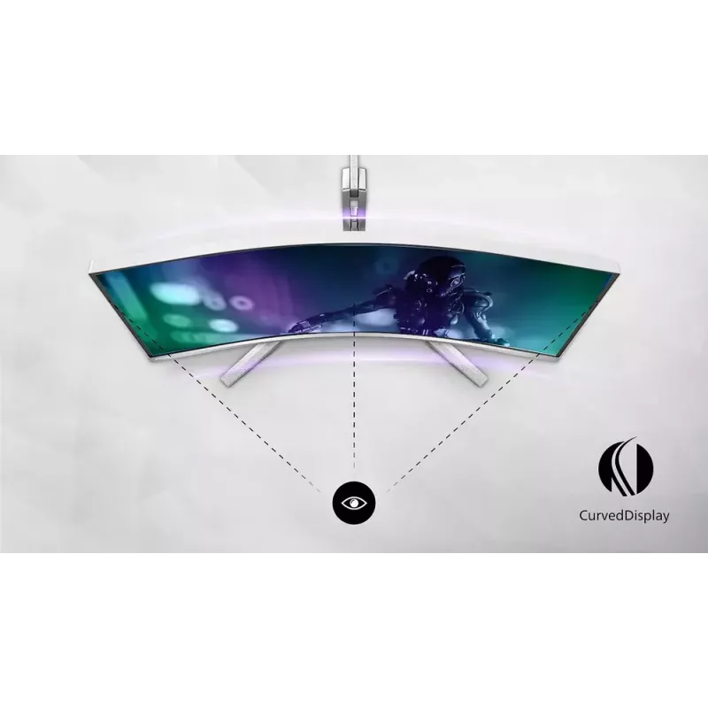 Philips Evnia 5000 27M2C5501/01 kompiuterio monitorius 68.6 cm (27 colių) 2560 x 1440 pikselių Quad HD LCD Baltas