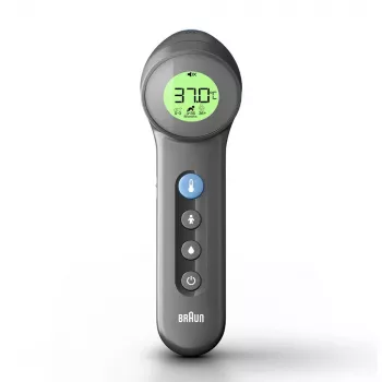 Braun BNT400 bekontaktis kaktos termometras, pilkas