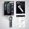 Braun BNT400 bekontaktis kaktos termometras, pilkas