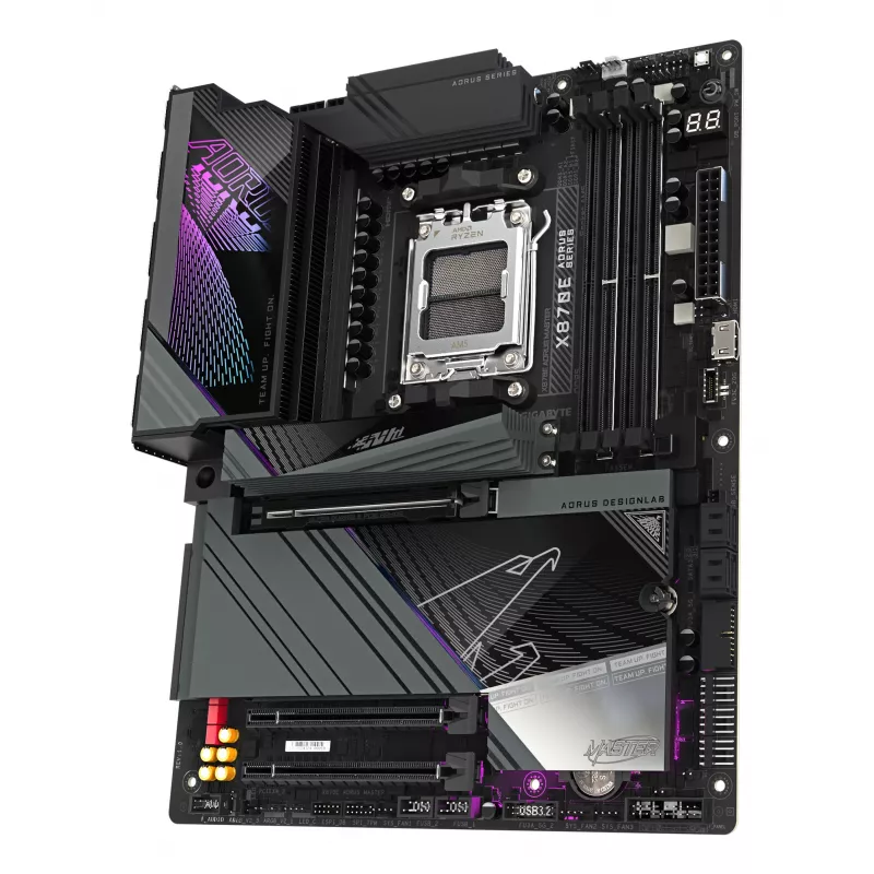 Motininė plokštė GIGABYTE X870E AORUS MASTER, AMD, Socket AM5, ATX