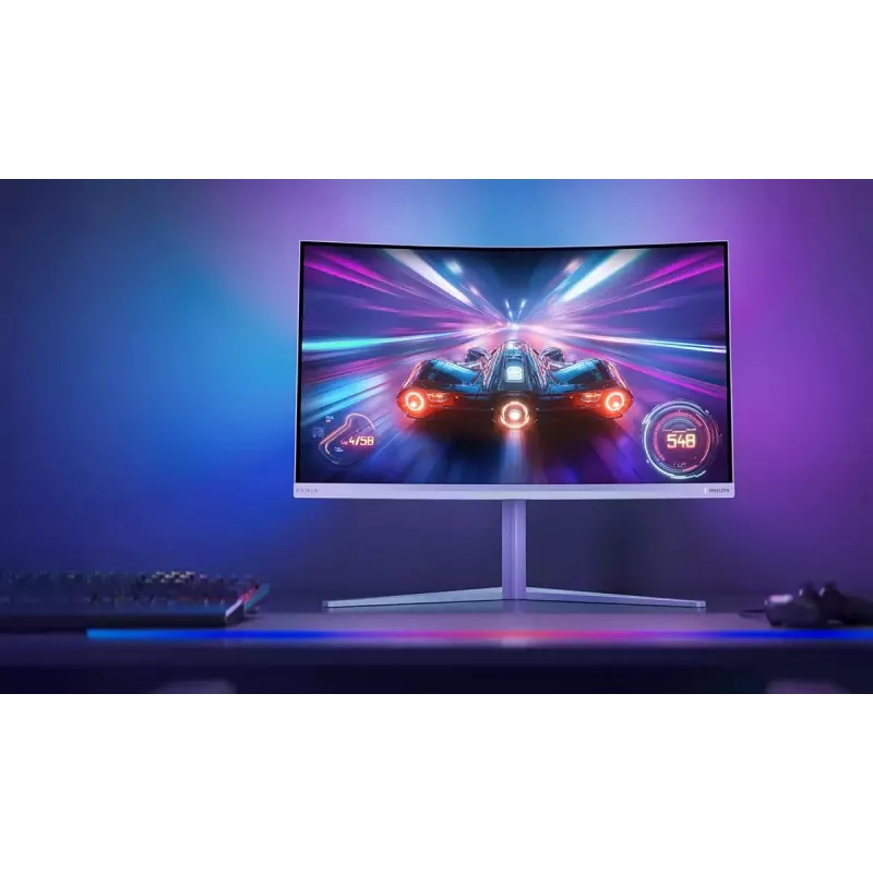 Philips Evnia 5000 32M2C5501/00 monitorius 80 cm (31,5 colio) 2560 x 1440 pikselių Quad HD LCD baltas