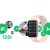Samsung Galaxy Fit3 4,06 cm (1,6 colio) AMOLED 40 mm Skaitmeninis 256 x 402 pikseliai Liečiamas ekranas Rožinis auksas