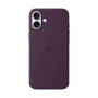 APPLE Silicone Case with MagSafe iPhone 16 Plus Slyvinė