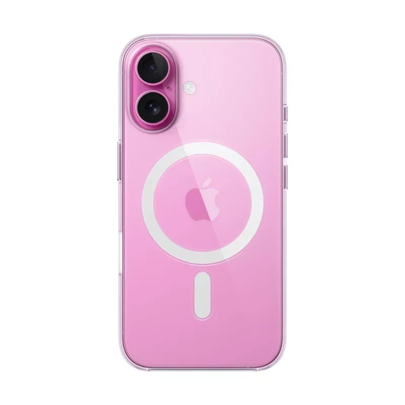 Apple Clear Case su MagSafe iPhone 16 Skaidrus