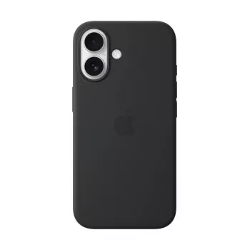 APPLE iPhone 16 – Silikoninis dėklas su MagSafe – Juodas