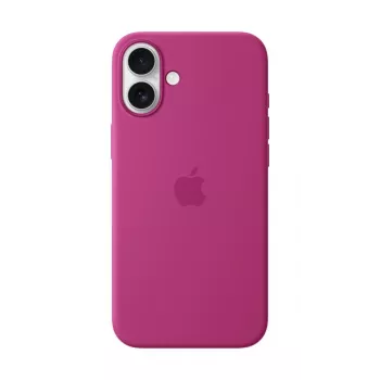 APPLE Silikoninis dėklas su MagSafe, skirtas iPhone 16 Plus, Fuchsia