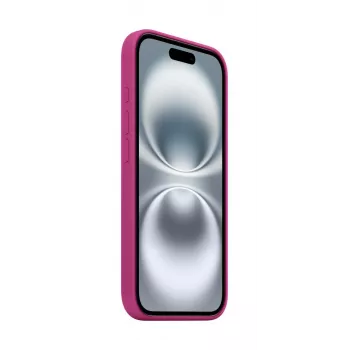 APPLE Silikoninis Dėklas su MagSafe iPhone 16 Fuchsia