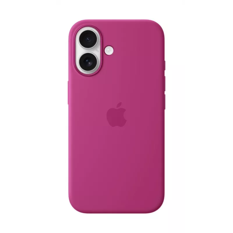 APPLE Silikoninis Dėklas su MagSafe iPhone 16 Fuchsia