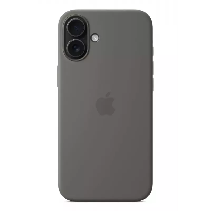 APPLE Silicone Case with MagSafe iPhone 16 Plus Stone Grey