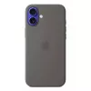 APPLE Silicone Case with MagSafe iPhone 16 Plus Stone Grey