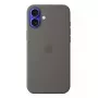 APPLE Silicone Case with MagSafe iPhone 16 Plus Stone Grey