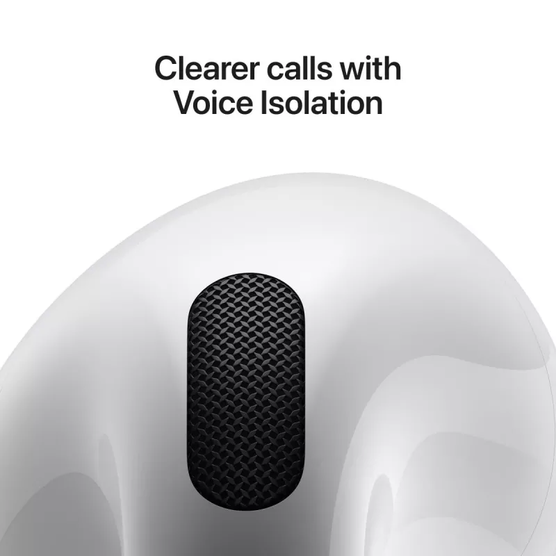 Ausinės Apple AirPods 4 kartos aktyvus triukšmo slopinimas