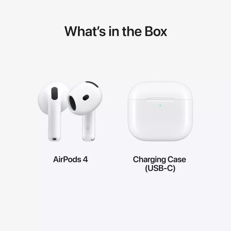 APPLE AirPods 4 belaidės ausinės