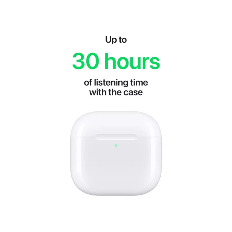 APPLE AirPods 4 belaidės ausinės