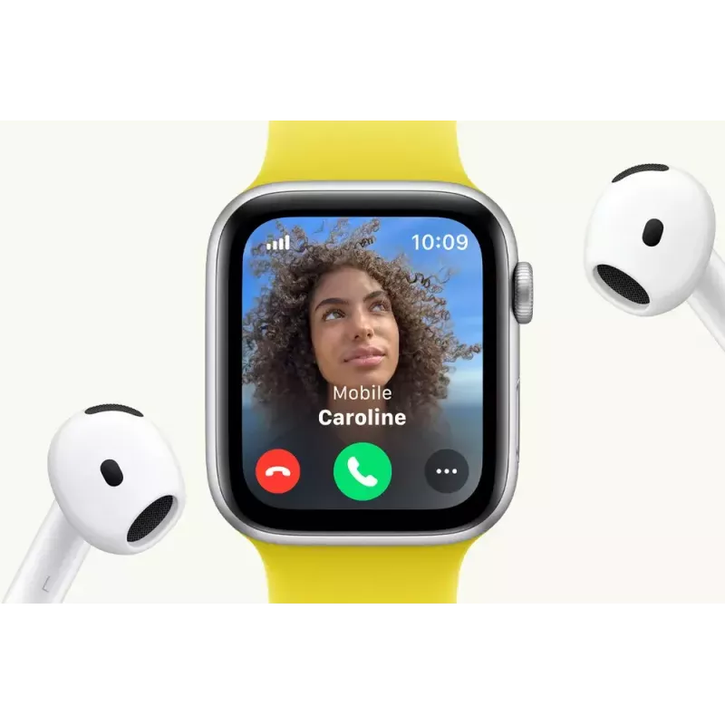 Išmanusis laikrodis Apple Watch SE GPS 44 mm vidurnakčio aliuminio korpusas juoda
