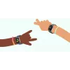 Išmanusis laikrodis Apple Watch SE GPS 44 mm vidurnakčio aliuminio korpusas juoda