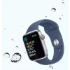 Išmanusis laikrodis Apple Watch SE GPS 44 mm vidurnakčio aliuminio korpusas juoda