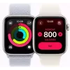 Išmanusis laikrodis Apple Watch SE GPS 44 mm vidurnakčio aliuminio korpusas juoda