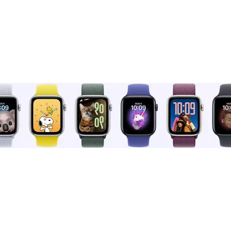 Išmanusis laikrodis Apple Watch SE GPS 44 mm vidurnakčio aliuminio korpusas juoda