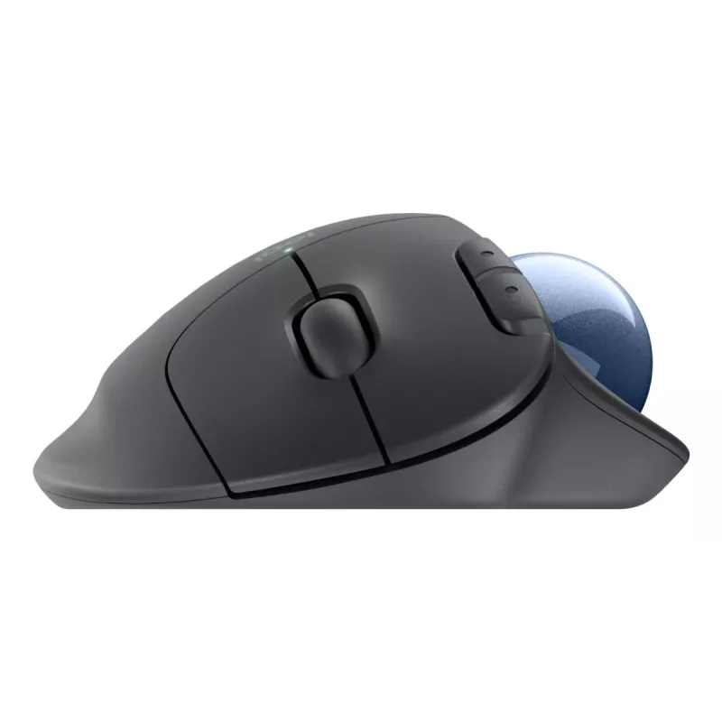 LOGITECH Ergo M575s belaidis trackball pelė - grafito + mėlynas rutulys