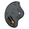 LOGITECH Ergo M575s belaidis trackball pelė - grafito + mėlynas rutulys