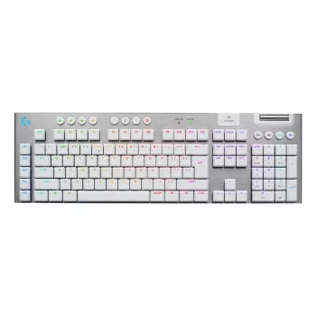 Logitech G G915 X LIGHTSPEED klaviatūra žaidimams USB RF Wireless Bluetooth QWERTY US International balta