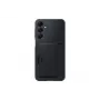Samsung EF-OA166TBEGWW dėklas su kortelių skyreliu, skirtas Galaxy A16 / A16 5G, TPU, juodas