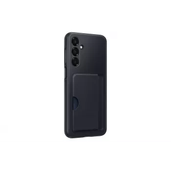 Samsung Galaxy A16 5G dėklas su kortelių lizdu, juodas