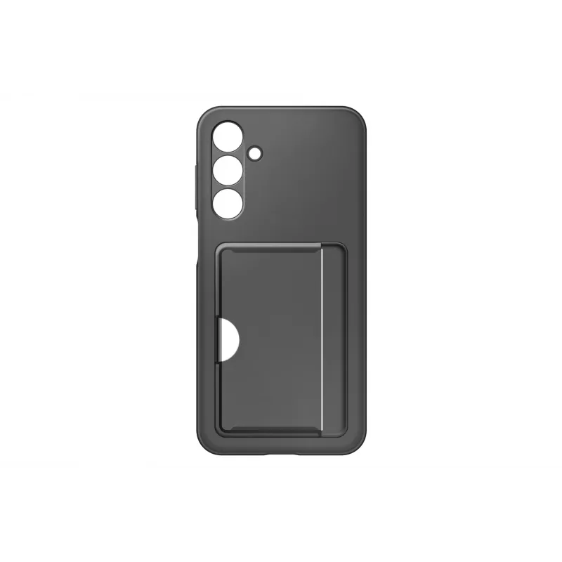 Samsung EF-OA166TBEGWW dėklas su kortelių skyreliu, skirtas Galaxy A16 / A16 5G, TPU, juodas