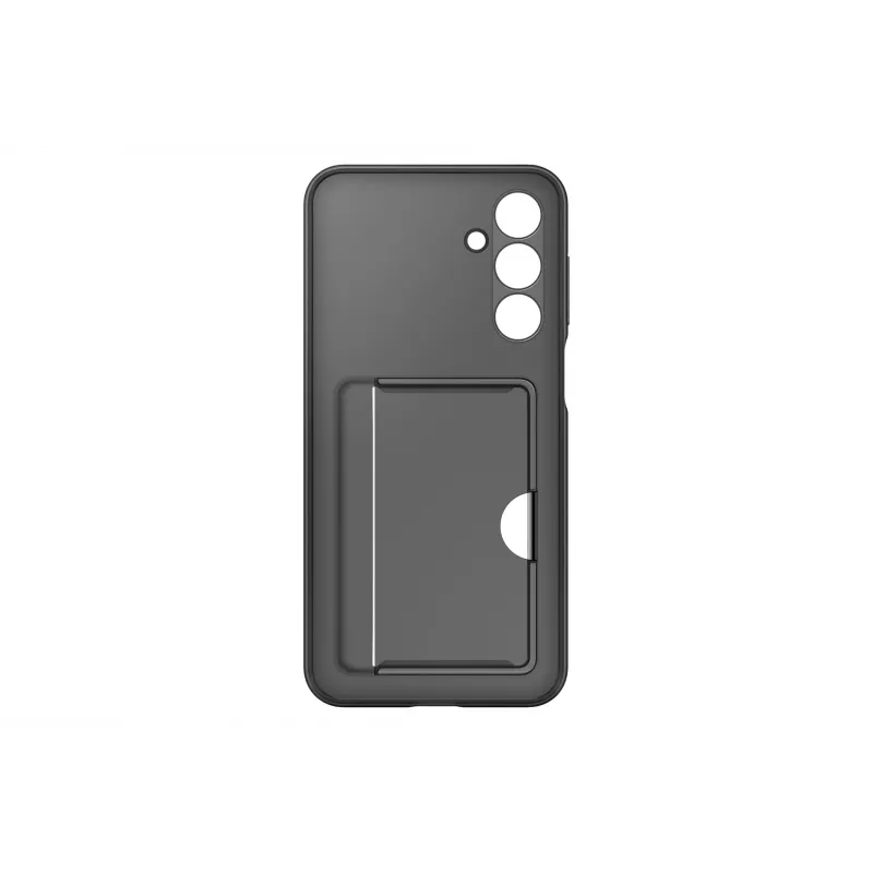Samsung EF-OA166TBEGWW dėklas su kortelių skyreliu, skirtas Galaxy A16 / A16 5G, TPU, juodas
