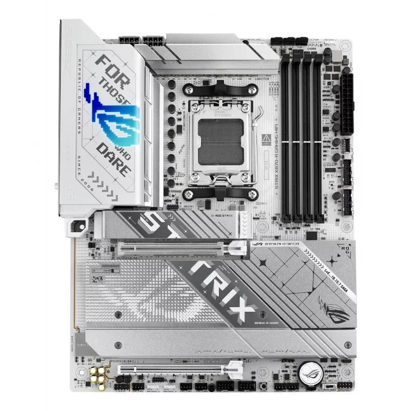 ASUS ROG STRIX X870-A GAMING WIFI AMD X870 Socket AM5 ATX pagrindinė plokštė