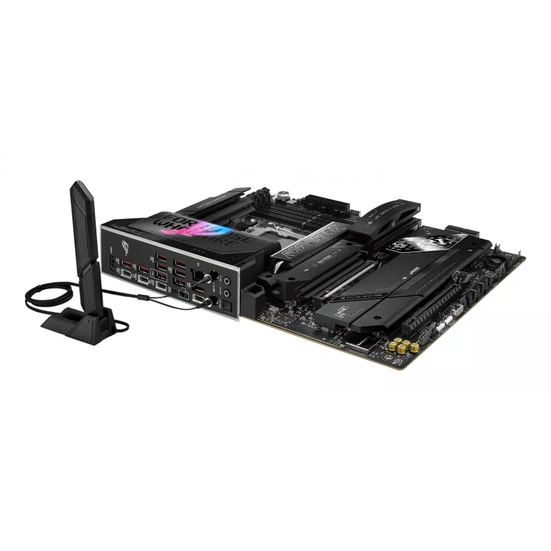 Motininė plokštė ASUS ROG STRIX X870E-E GAMING WIFI ATX, AMD X870E, Socket AM5, DDR5, 4 DIMM, Wi‑Fi 7, Bluetooth 5.4, 5Gb LAN