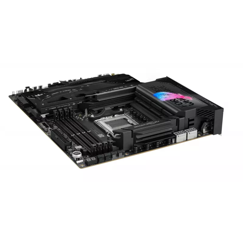 Motininė plokštė ASUS ROG STRIX X870E-E GAMING WIFI ATX, AMD X870E, Socket AM5, DDR5, 4 DIMM, Wi‑Fi 7, Bluetooth 5.4, 5Gb LAN