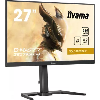 Monitorius iiyama GB2795HSU-B1, 27 colių (68,6 cm), Full HD, VA, 280 Hz, 0,2 ms, juodas