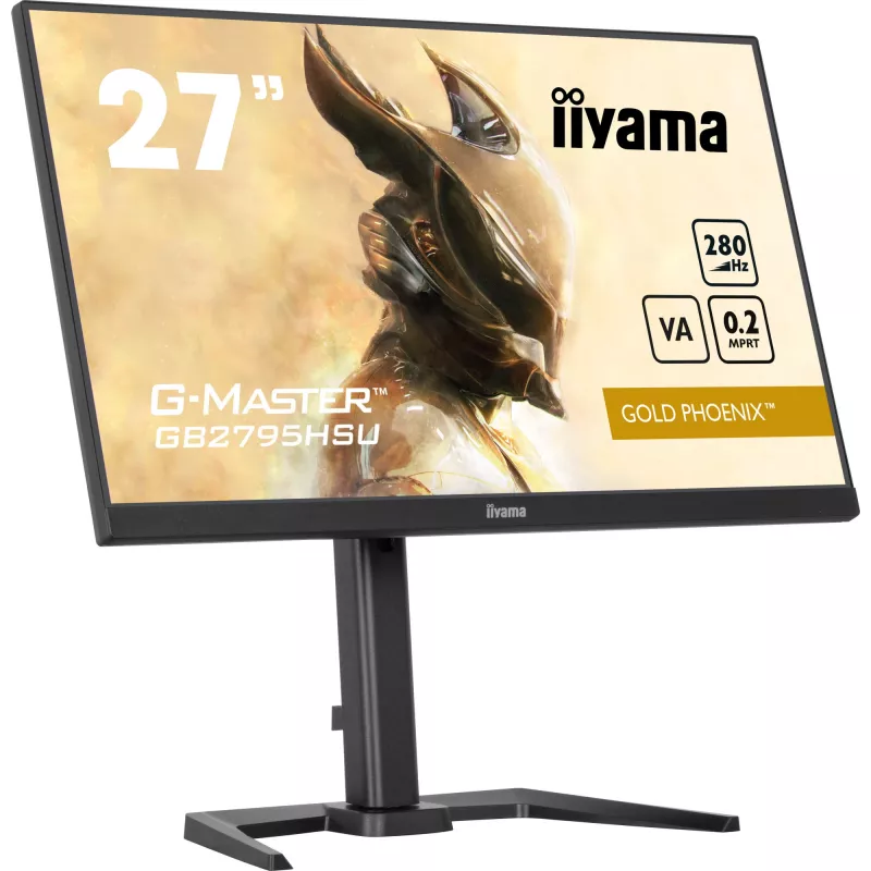 Monitorius iiyama GB2795HSU-B1, 27 colių (68,6 cm), Full HD, VA, 280 Hz, 0,2 ms, juodas