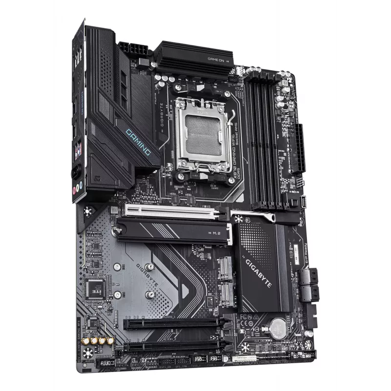 Motininė plokštė GIGABYTE X870 GAMING WIFI6 ATX, AMD X870, Socket AM5, DDR5, 4x DIMM, iki 256 GB, Wi‑Fi 6, 2.5Gb LAN