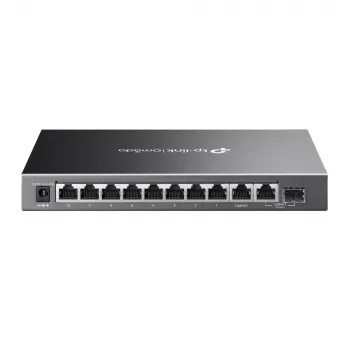 Valdomas jungiklis TP-Link Omada ES210GMP 10 prievadų Gigabit Ethernet PoE