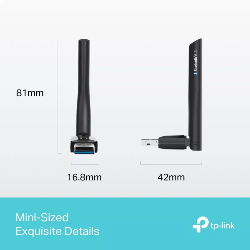 TP-Link UB500 Plus USB Bluetooth 5.3 adapteris